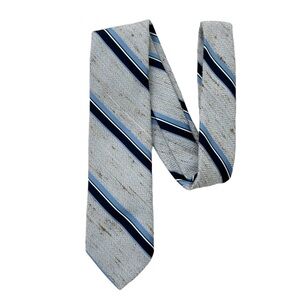 Pierre Cardin Paris Vintage Blue Striped Tie